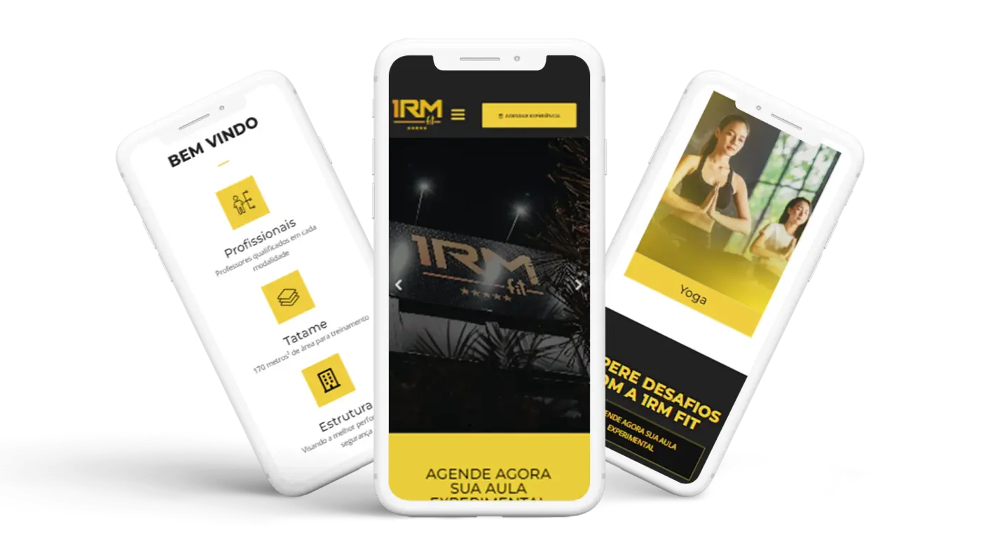 Criação de site para 1RMFit: imagem 4