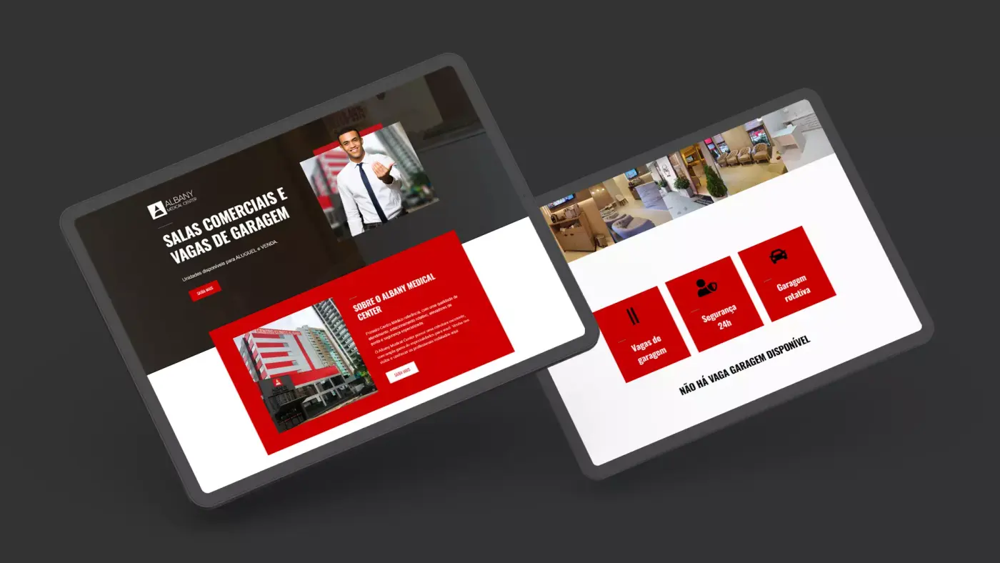 Criação de site para Albany Medical: imagem 4