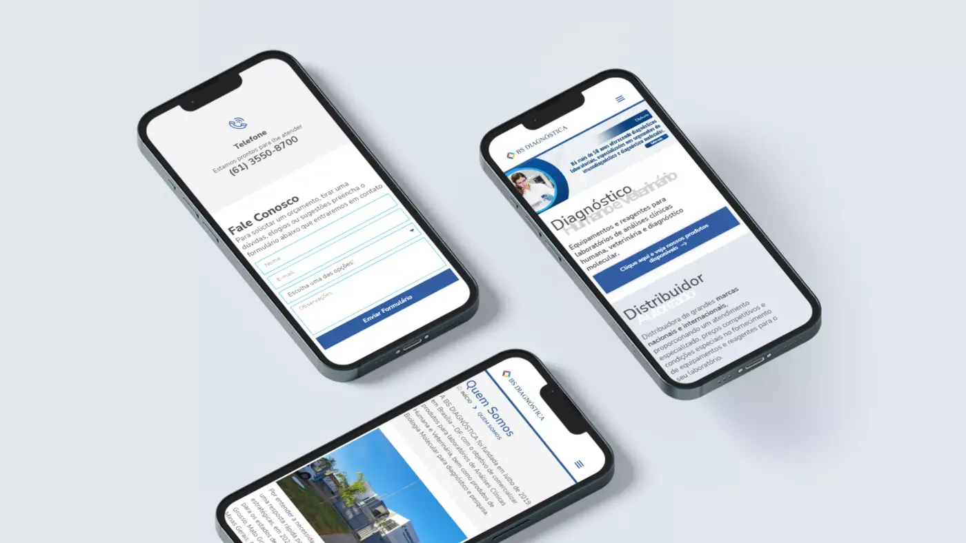 Criação de site para BS Diagnóstica: imagem 4