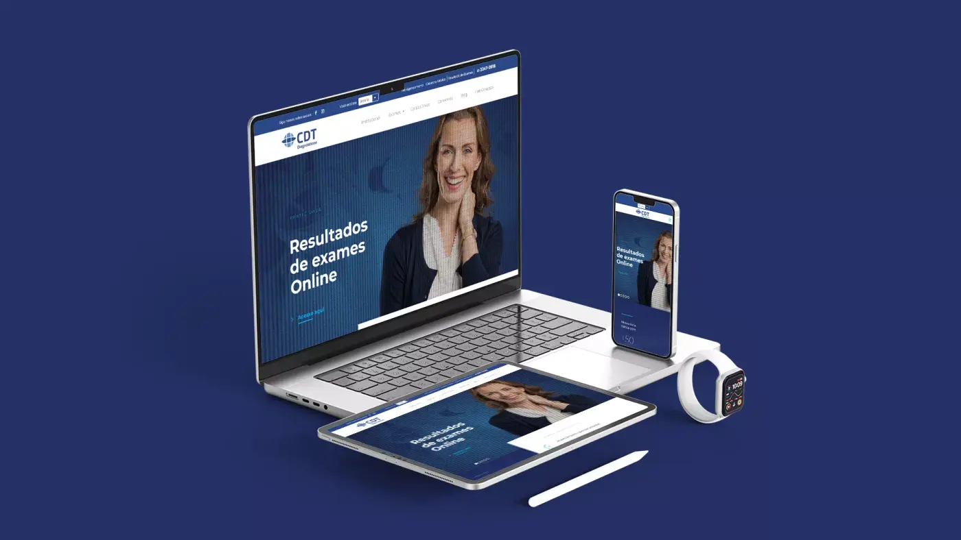 Criação de site para CDT Diagnóstico: imagem 1