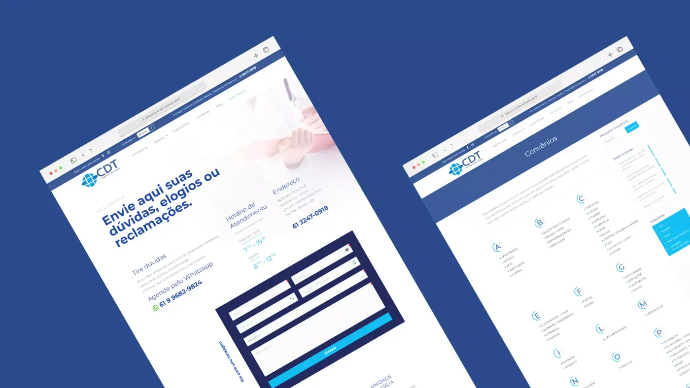 Criação de site para CDT Diagnóstico: imagem 4