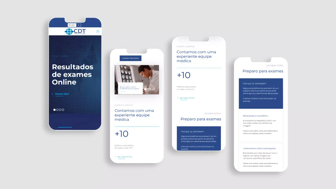 Criação de site para CDT Diagnóstico: imagem 5