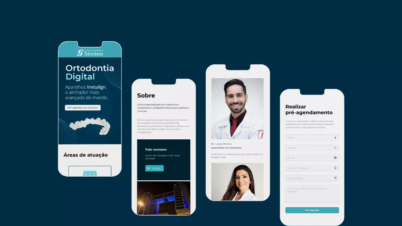 Criação de site para Clínica Simino: imagem 5
