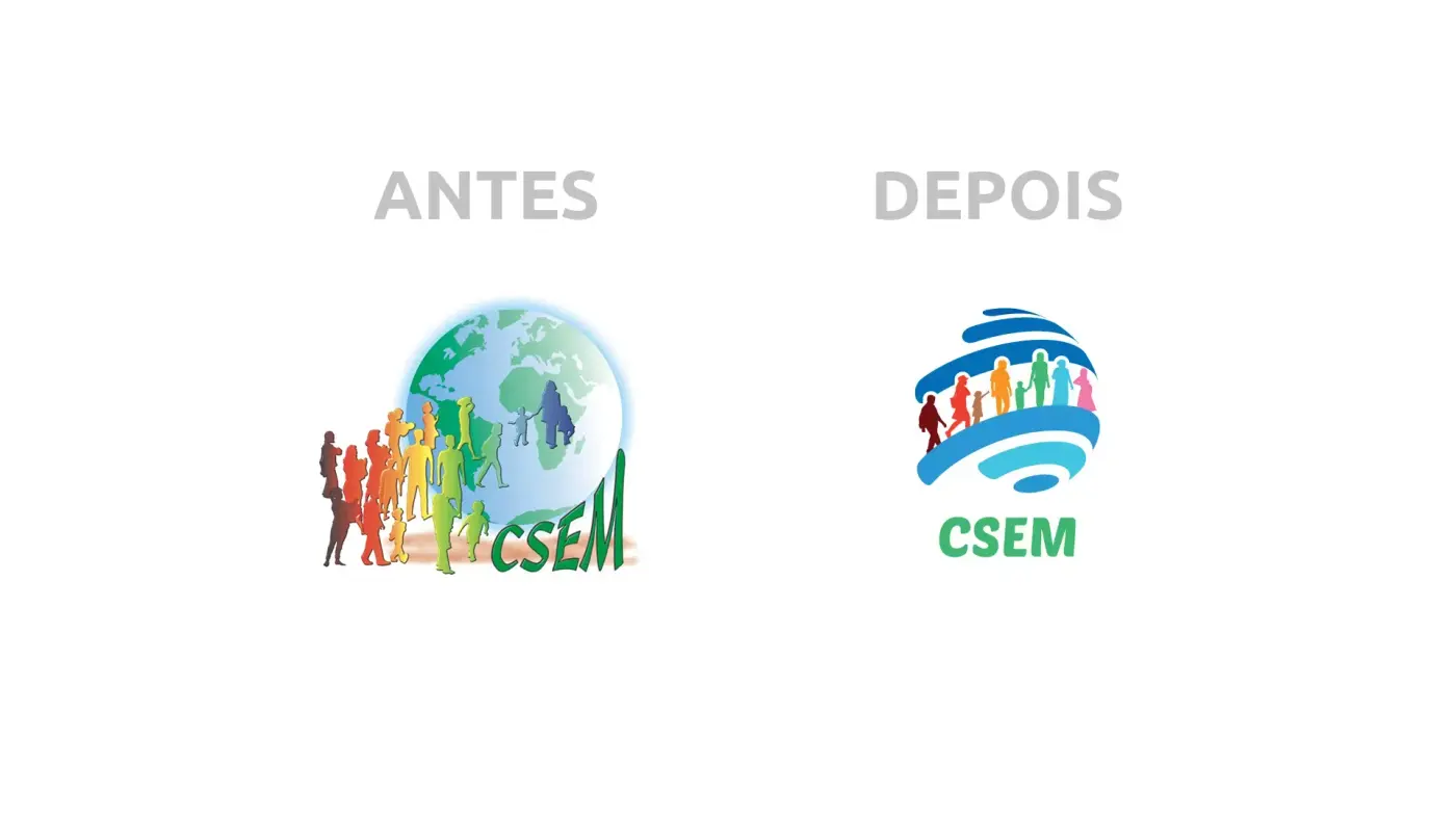 Redesign de marca / identidade visual para CSEM: imagem 1