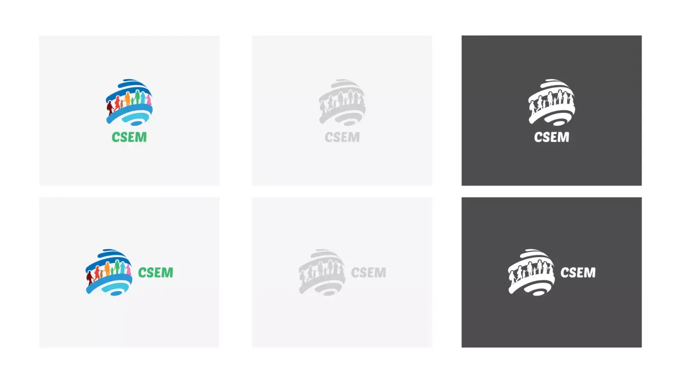 Redesign de marca / identidade visual para CSEM: imagem 3