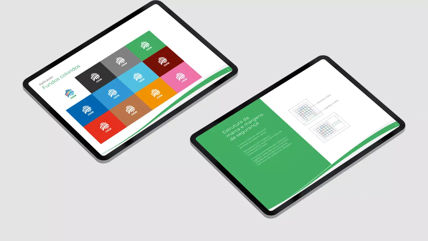 Redesign de marca / identidade visual para CSEM: imagem 8