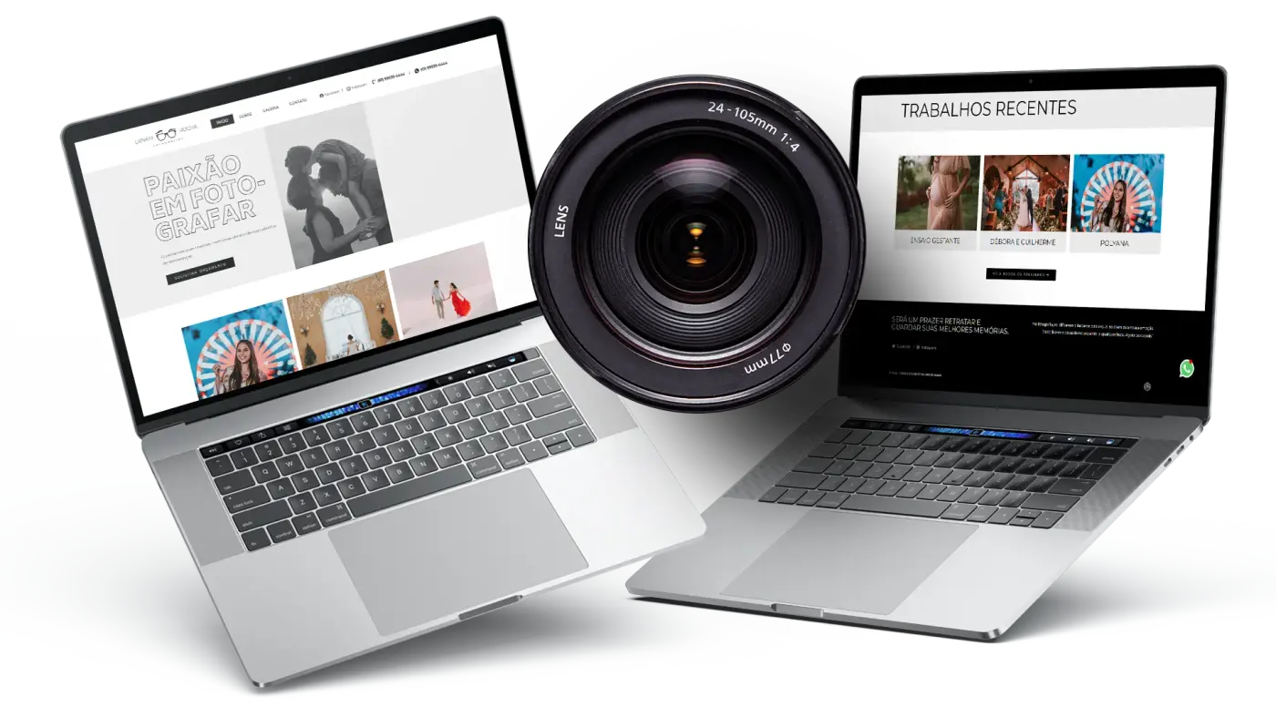 Criação de site para Ernani Rocha Fotografias: imagem 2
