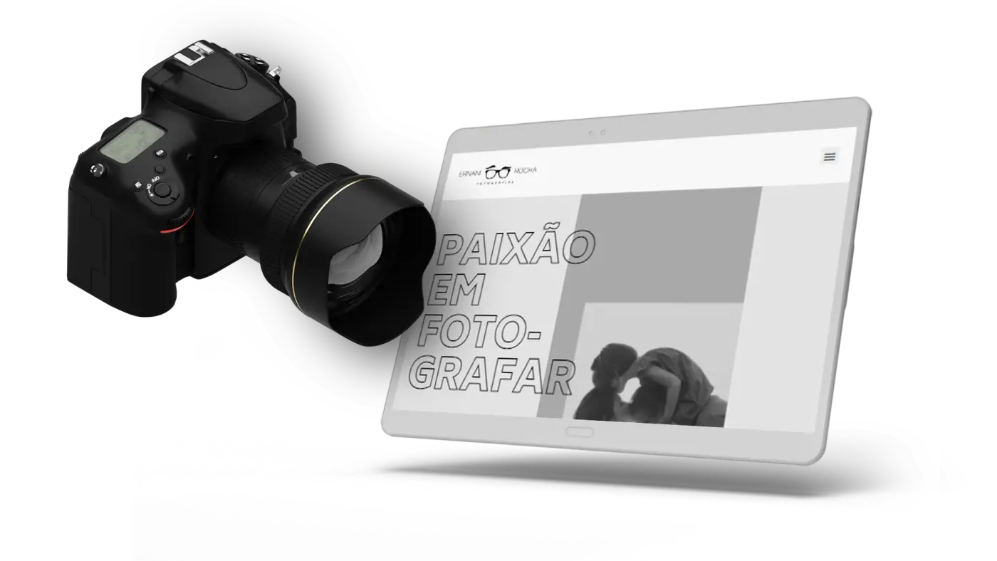 Criação de site para Ernani Rocha Fotografias: imagem 3