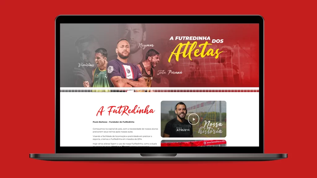 Projeto da Criattus para Fut Redinha