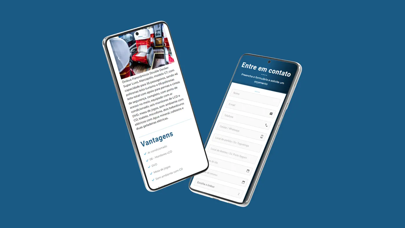 Criação de site para Michelon Turismo: imagem 5