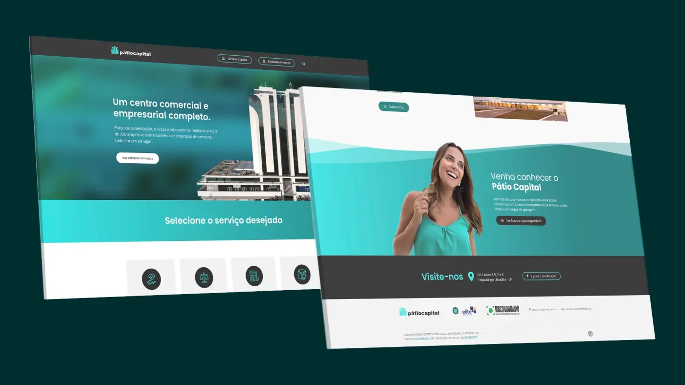 Criação de site para Pátio Capital: imagem 2