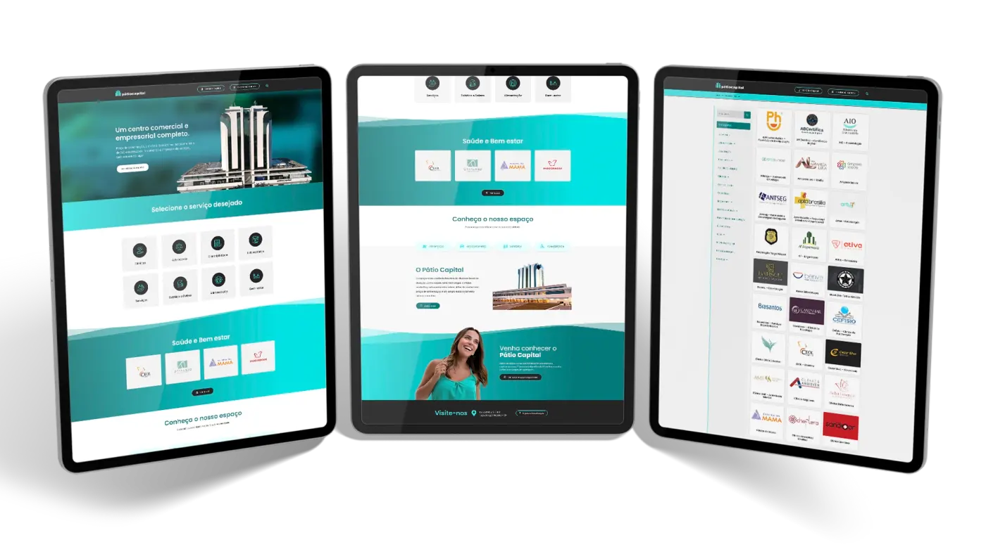 Criação de site para Pátio Capital: imagem 4