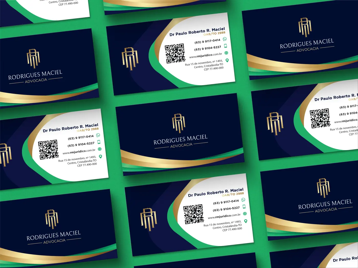 Criação de logo e identidade visual para Rodrigues Maciel Advocacia: imagem 3