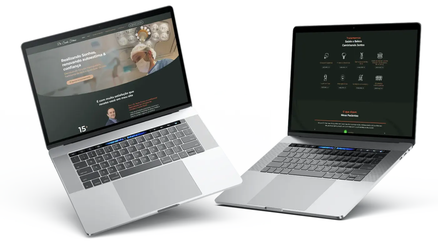 Criação de site para Saulo Ferraz: imagem 2
